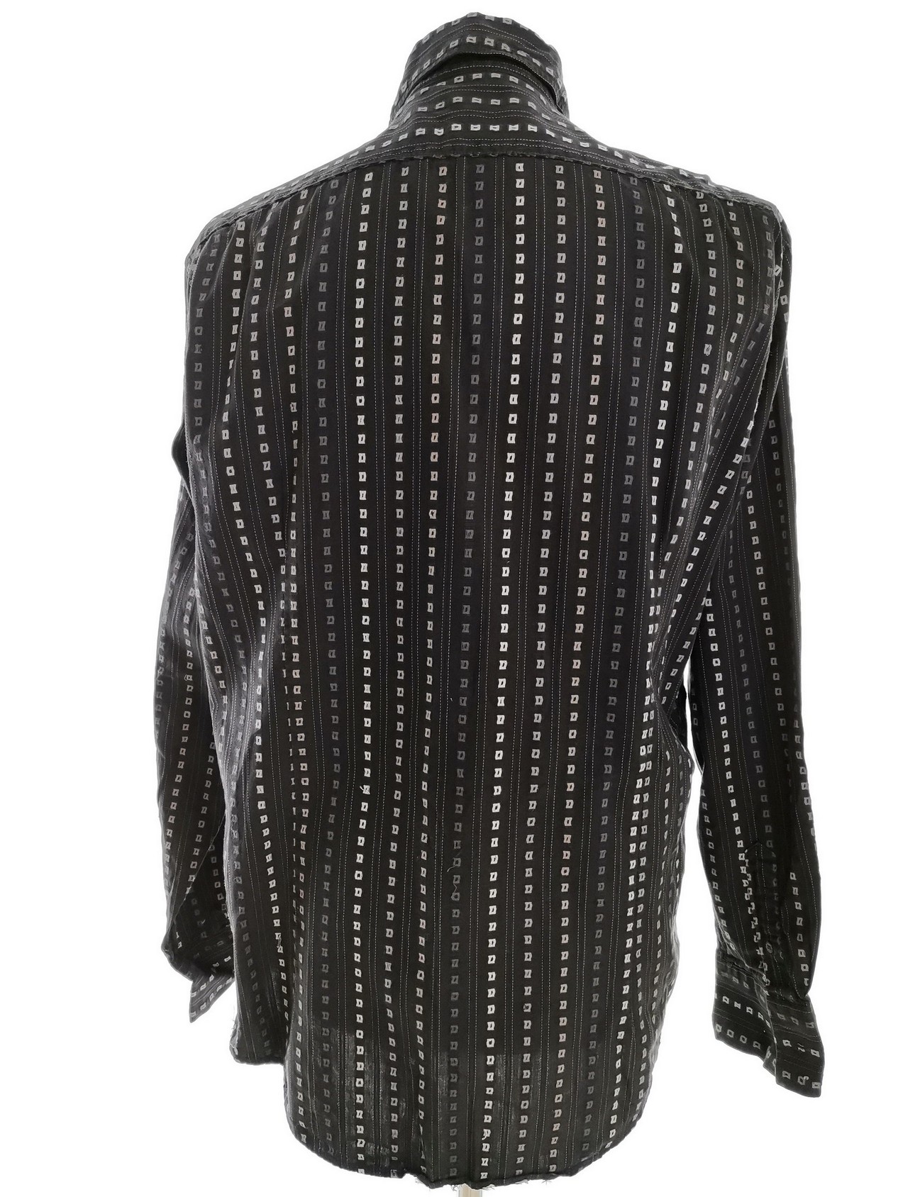 IMG_20210414_143500.jpg Ted Baker Rozmiar 5 (XXL) Kolor Czarny Kołnierz Męska Koszula Casual Długi rękaw Materiał Bawełna 100%