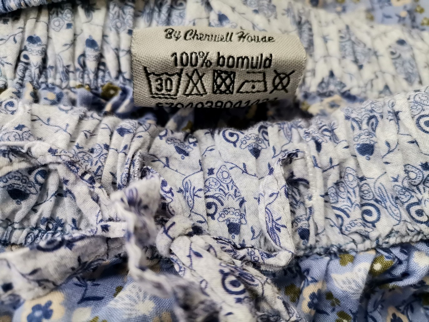 Rozmiar M/L Kolor Niebieski Spodnie Alladynki Materiał Bawełna 100%