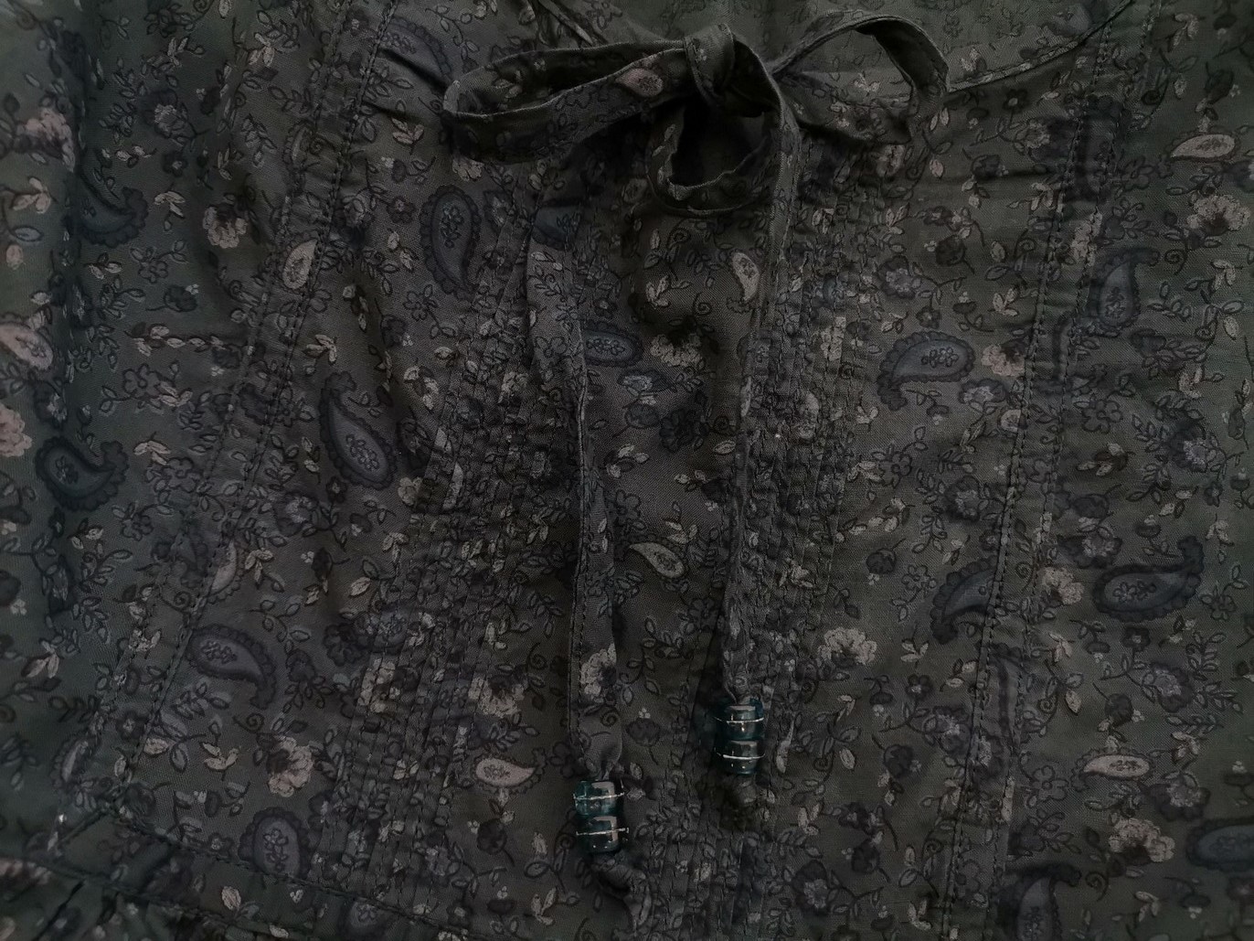 Vintage Rozmiar 42/44 Kolor Granatowy Okrągły dekolt Tunika Bluzka Rękaw 3/4 Vintage Rozmiar 42/44 Kolor Granatowy Okrągły dekolt Tunika Bluzka Rękaw 3/4
