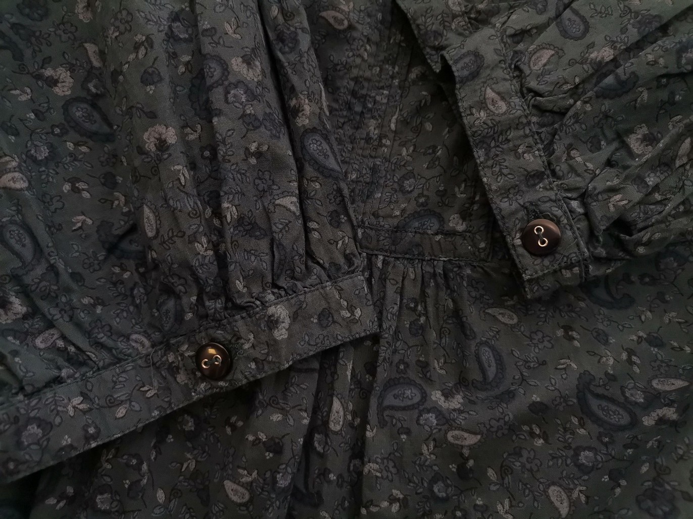 Vintage Rozmiar 42/44 Kolor Granatowy Okrągły dekolt Tunika Bluzka Rękaw 3/4 Vintage Rozmiar 42/44 Kolor Granatowy Okrągły dekolt Tunika Bluzka Rękaw 3/4