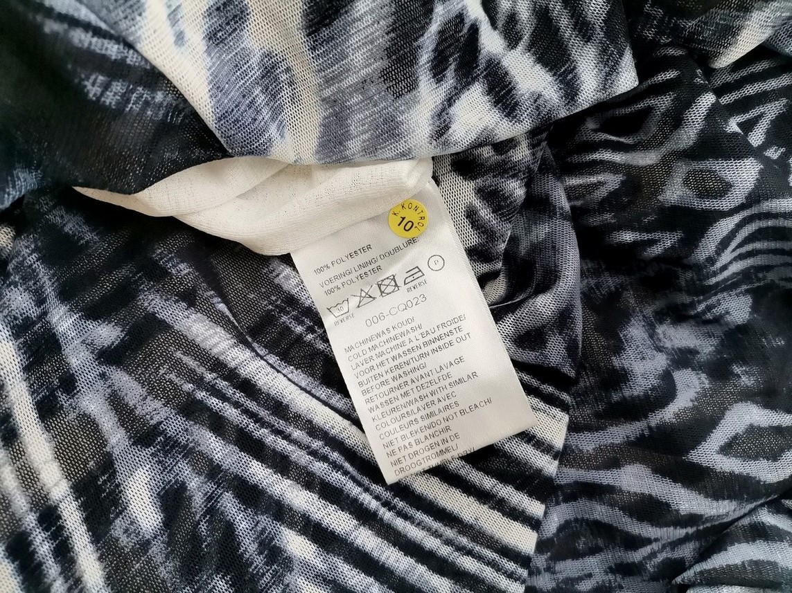 BANDOLERA Rozmiar 44 Kolor Granatowy W łódkę Sukienka Maxi Bezrękawnik Długa BANDOLERA Rozmiar 44 Kolor Granatowy W łódkę Sukienka Maxi Bezrękawnik Długa