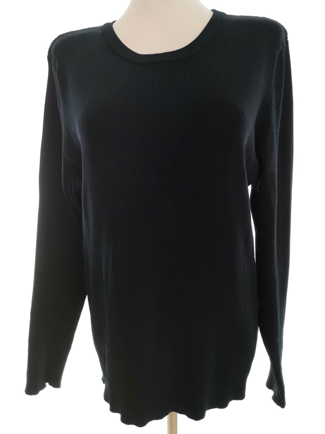 Carin Wester Rozmiar L Kolor Granatowy Crew Neck Sweter Długi rękaw Materiał Wiskoza
