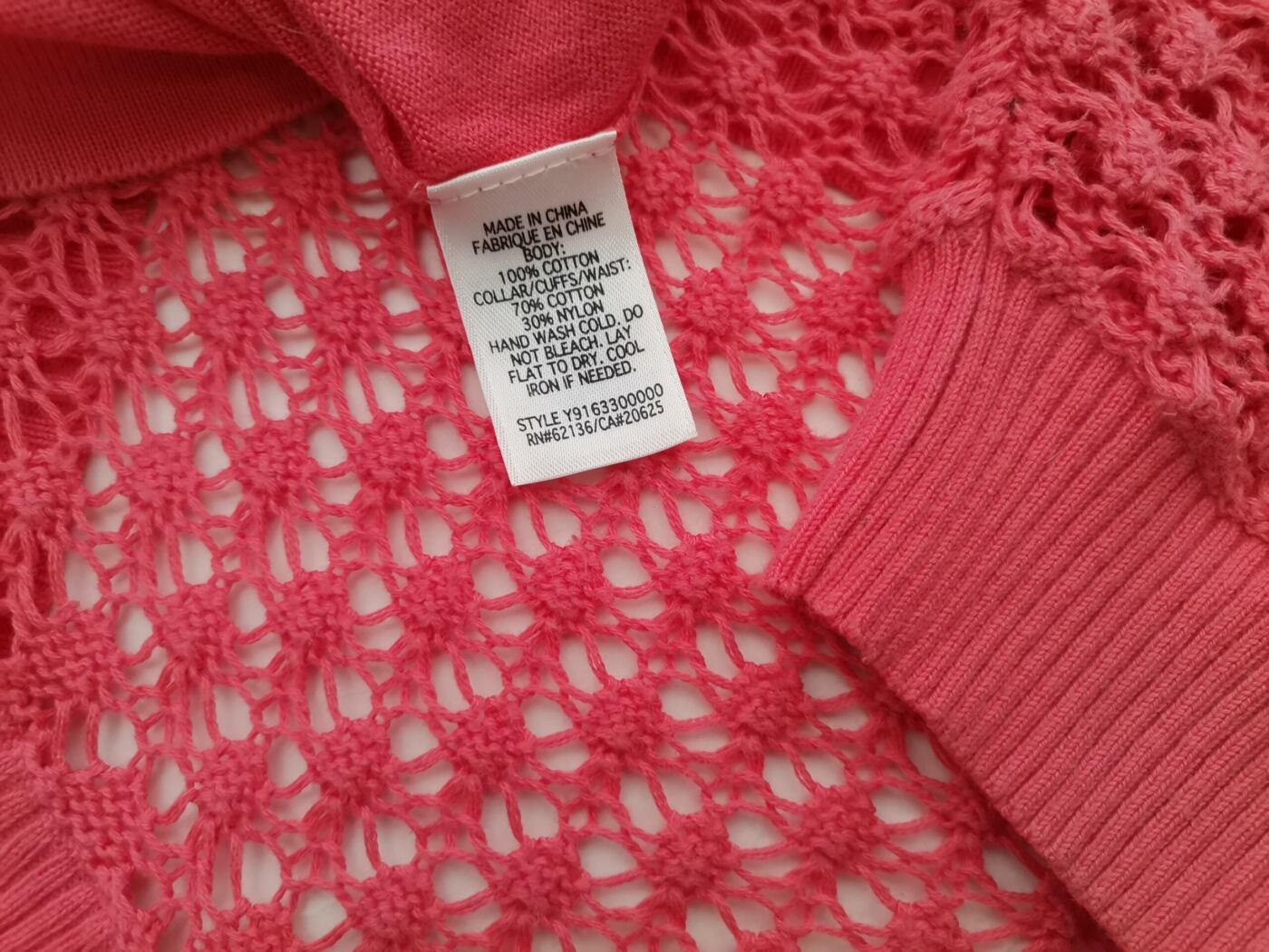 Guess jeans Rozmiar M Kolor Różowy W serek Sukienka Sweterkowa Krótki rękaw Do Kolan Guess jeans Rozmiar M Kolor Różowy W serek Sukienka Sweterkowa Krótki rękaw Do Kolan