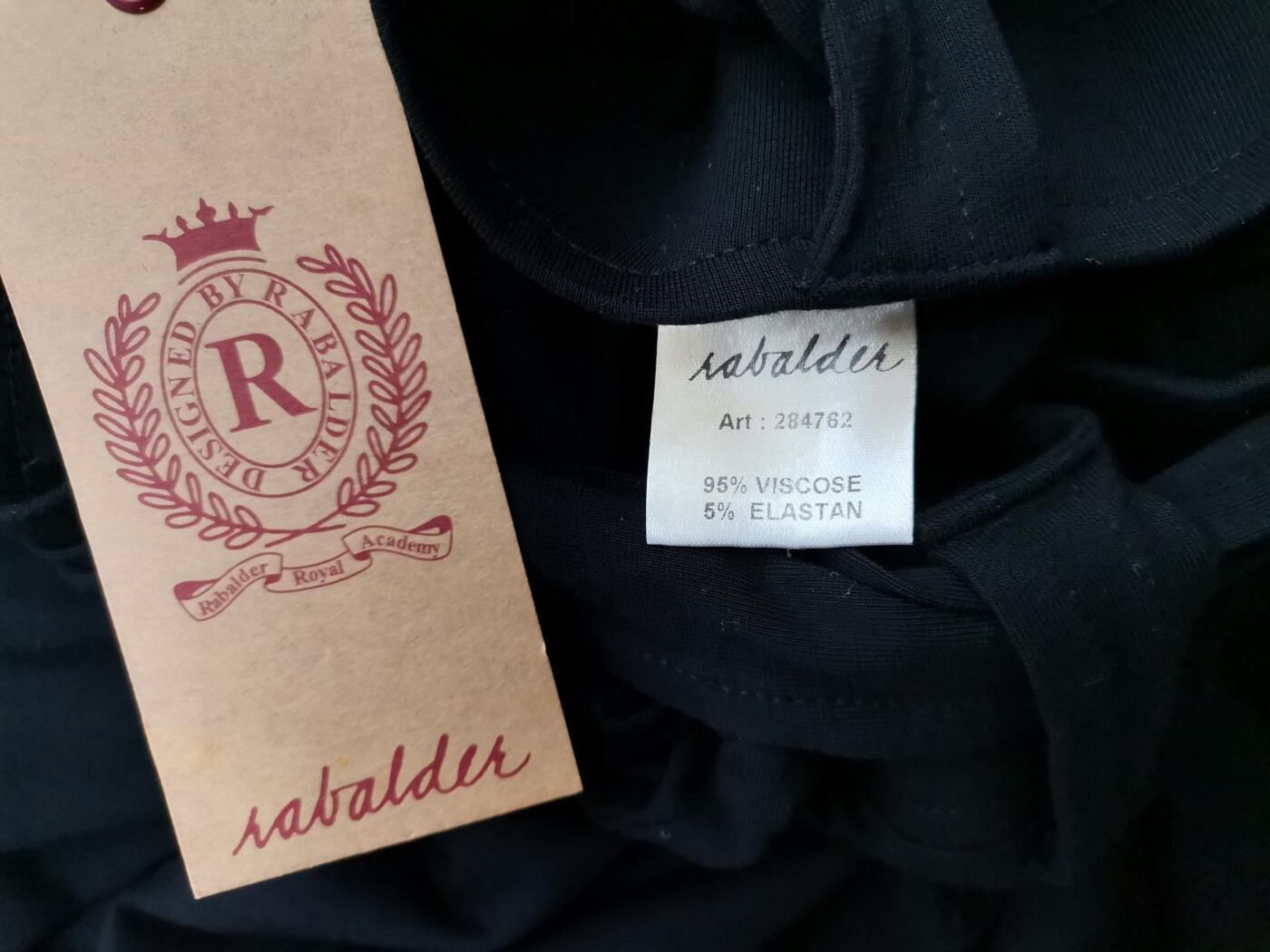 IMG_20210416_130347_r1.jpg Rabalder Rozmiar M Kolor Czarny Spodnie Casual Materiał Wiskoza