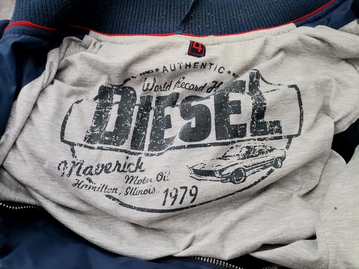 IMG_20210419_102612.jpg Diesel Rozmiar 4 (XL) Kolor Granatowy Kurtka męska Długi rękaw