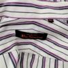 BEN SHERMAN Rozmiar 14,5 (38) Kolor Biały Pasy Kołnierz Męska Koszula Elegancka Długi rękaw Materiał Bawełna 100%