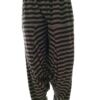 HANGMATTA Rozmiar ONE SIZE (40) Kolor Czarny Pasy Spodnie Casual