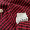 Jack Wills Rozmiar XS Kolor Bordowy Krata Kołnierz Męska Koszula Casual Długi rękaw Materiał Bawełna 100%