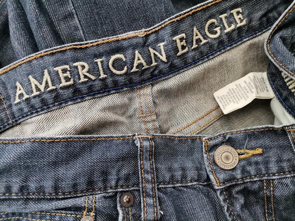 IMG_20210421_113917_r1.jpg American Eagle Rozmiar W30 L34 Kolor Niebieski Materiał Bawełna 100%