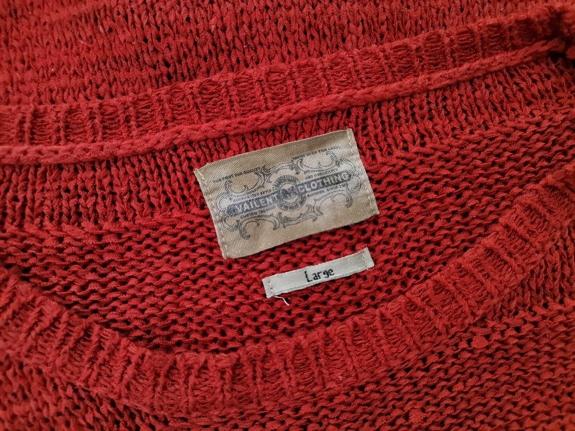 IMG_20210422_115725.jpg Vailent Clothing Rozmiar L Kolor Pomarańczowy Męski Sweter Długi rękaw Materiał Akryl