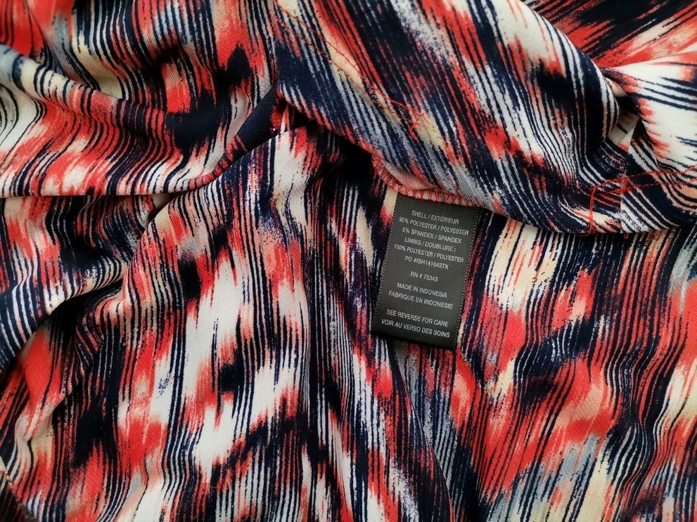 Cynthia Rowley Rozmiar 8 (36) Kolor Granatowy Drapowany dekolt Sukienka Bodycon Bezrękawnik Do Kolan