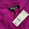 BONMARCHE Rozmiar 18 (46) Kolor Fioletowy Split Crew Neck Bluzka Krótki rękaw Materiał Wiskoza 100%