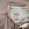 Gant Rozmiar XL Kolor Brązowy Pasy Kołnierz Męska Koszula Casual Długi rękaw Materiał Bawełna 100%