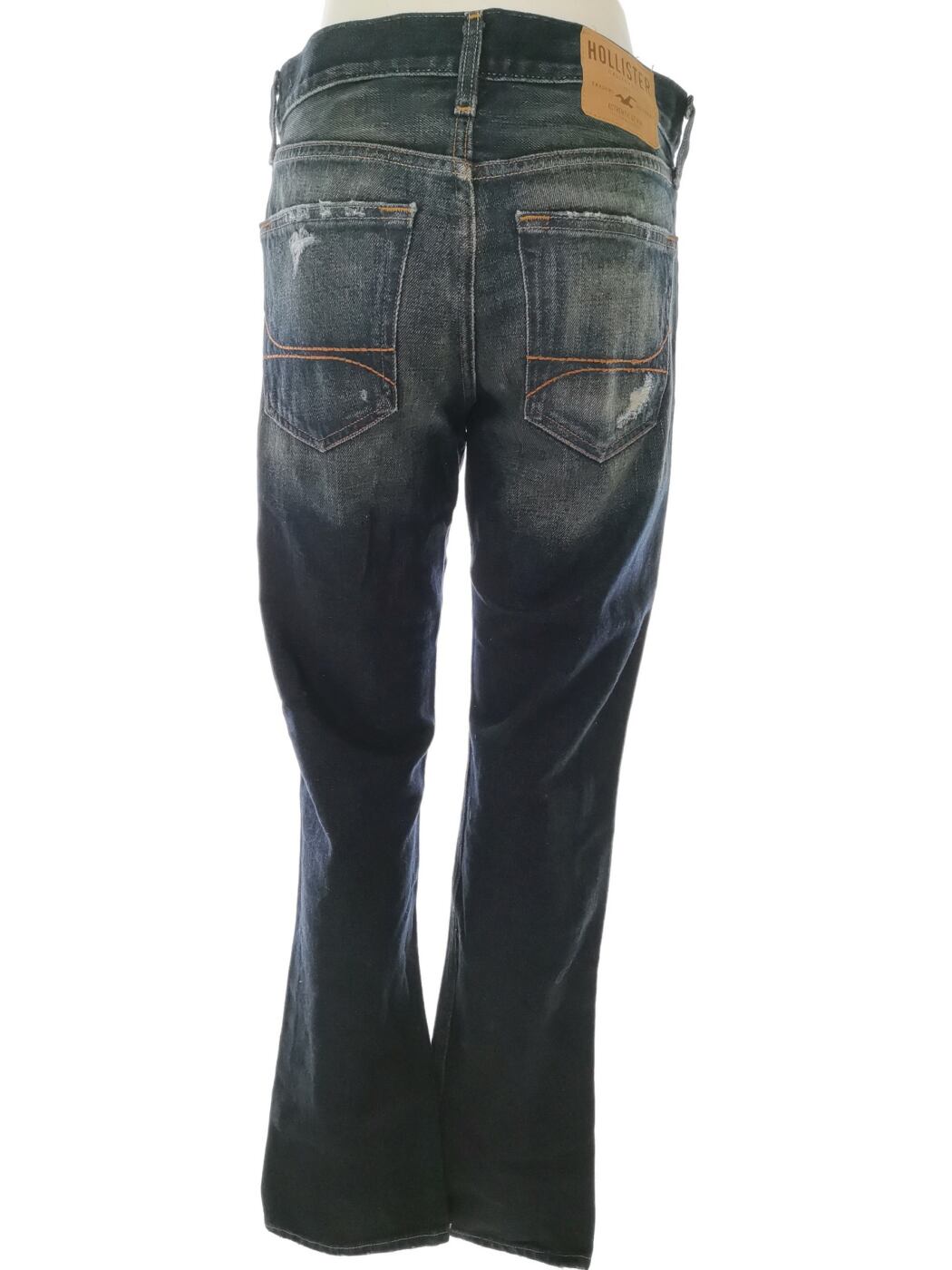 IMG_20210422_153229.jpg Hollister Rozmiar W28 L32 Kolor Granatowy Spodnie Jeansy Materiał Bawełna 100%