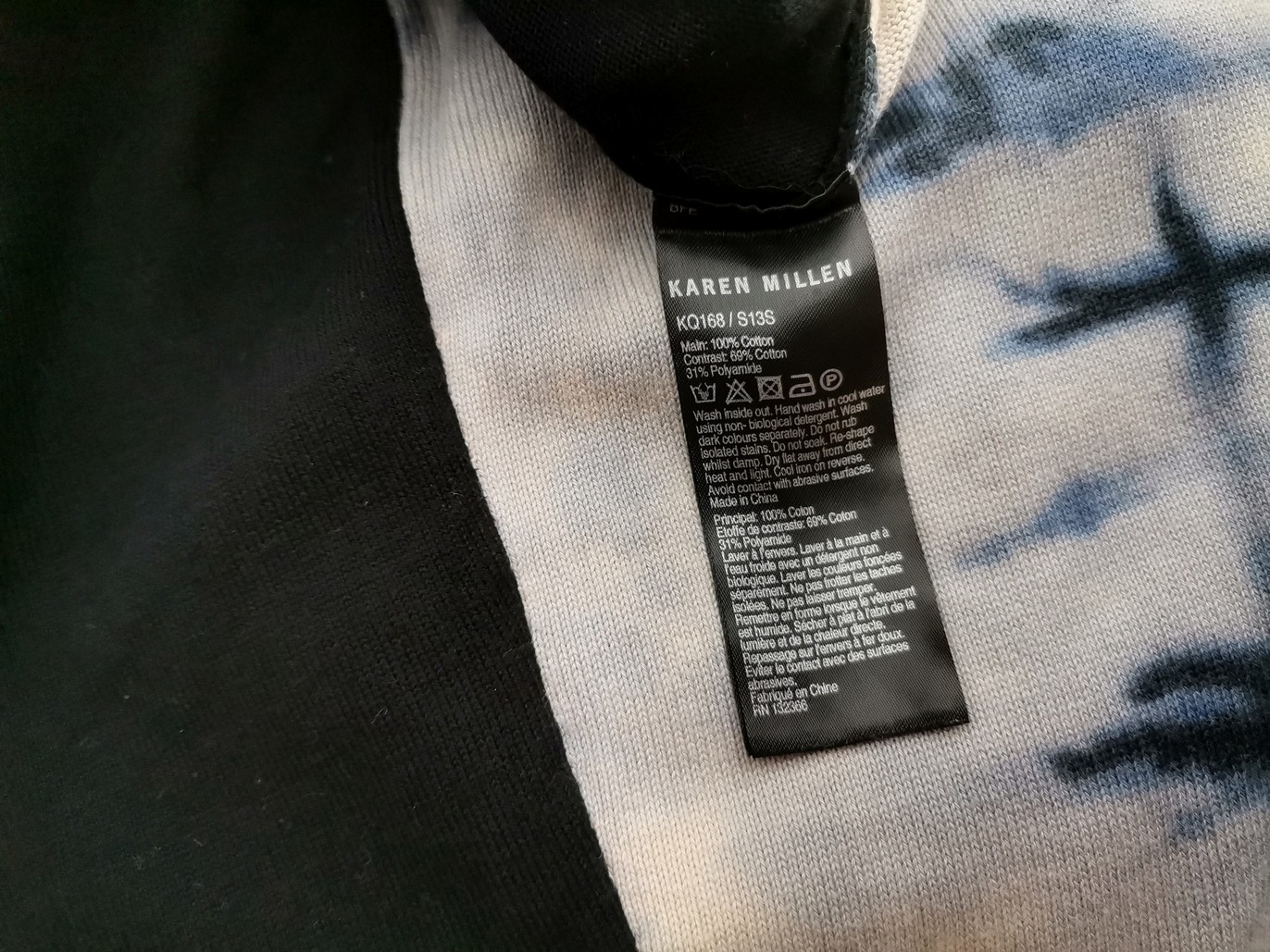 Karen MILLEN Rozmiar 3 (38) Kolor Granatowy Okrągły dekolt Sukienka Bodycon Rękaw 3/4 Do Kolan Materiał Bawełna 100% Karen MILLEN Rozmiar 3 (38) Kolor Granatowy Okrągły dekolt Sukienka Bodycon Rękaw 3/4 Do Kolan Materiał Bawełna 100%