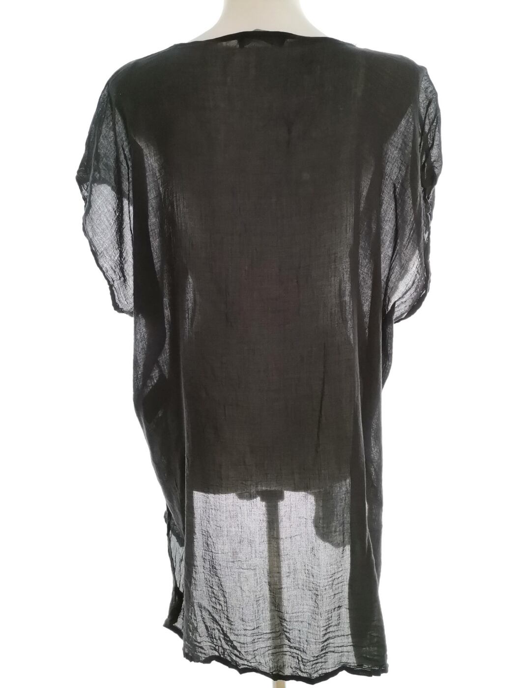 Esmara Rozmiar ONE SIZE (46/48) Kolor Czarny Geometryczny Okrągły dekolt Tunika Bluzka Krótki rękaw Materiał Bawełna Esmara Rozmiar ONE SIZE (46/48) Kolor Czarny Geometryczny Okrągły dekolt Tunika Bluzka Krótki rękaw Materiał Bawełna