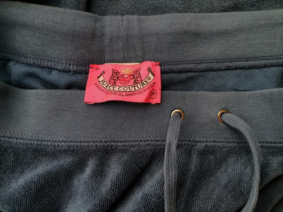 IMG_20210423_152422.jpg Juicy couture Rozmiar 38 Kolor Granatowy Spodnie Casual Materiał Bawełna