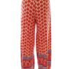 V By Very Rozmiar 10 (38) Kolor Pomarańczowy Spodnie Casual Materiał Wiskoza
