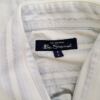 BEN SHERMAN Rozmiar L Kolor Biały Pasy Kołnierz Męska Koszula Casual Długi rękaw Materiał Bawełna 100%