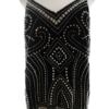 River island Rozmiar 6 (34) Kolor Czarny W serek Bluzka Bezrękawnik