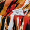 Vero moda Rozmiar M Kolor Pomarańczowy Okrągły dekolt Bluzka Popover Guziki Bezrękawnik