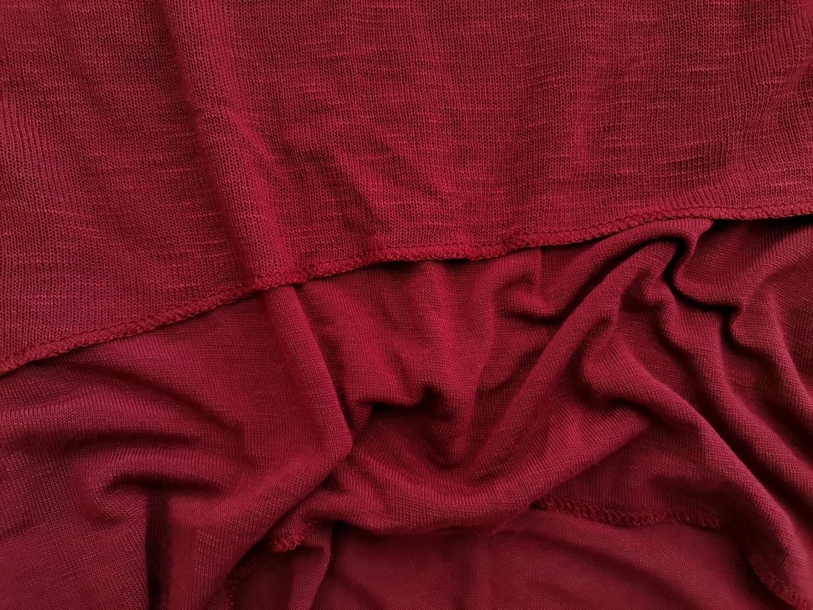 Italy Rozmiar 34/36 Kolor Bordowy Okrągły dekolt Tunika Bluzka Bezrękawnik Materiał Wiskoza Italy Rozmiar 34/36 Kolor Bordowy Okrągły dekolt Tunika Bluzka Bezrękawnik Materiał Wiskoza