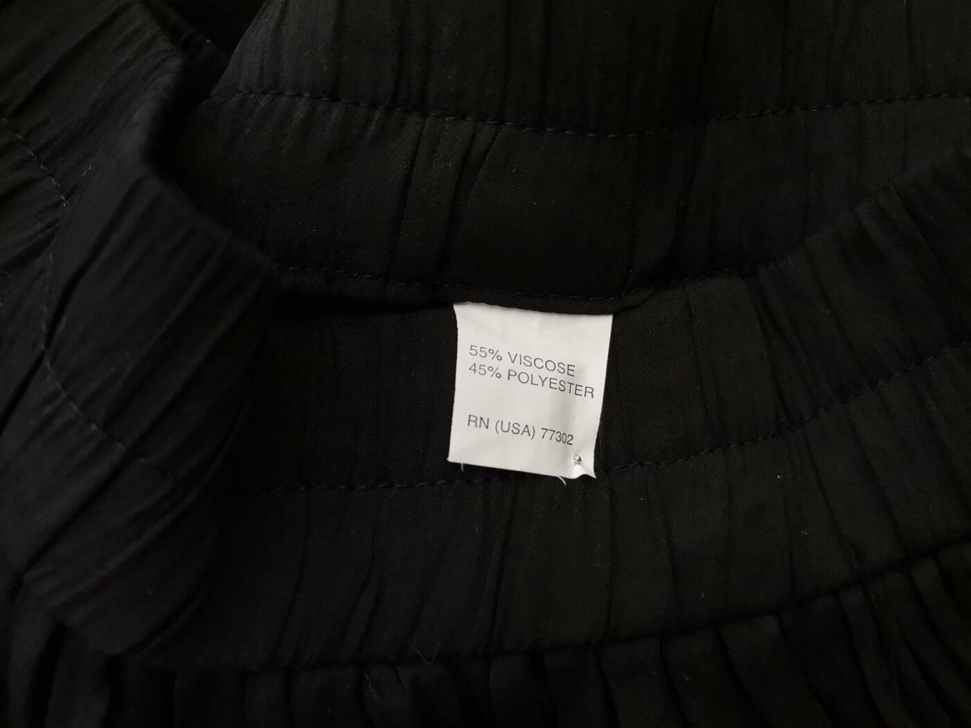 IMG_20210429_144612.jpg Zara Rozmiar M Kolor Czarny Spodnie Casual Materiał Wiskoza