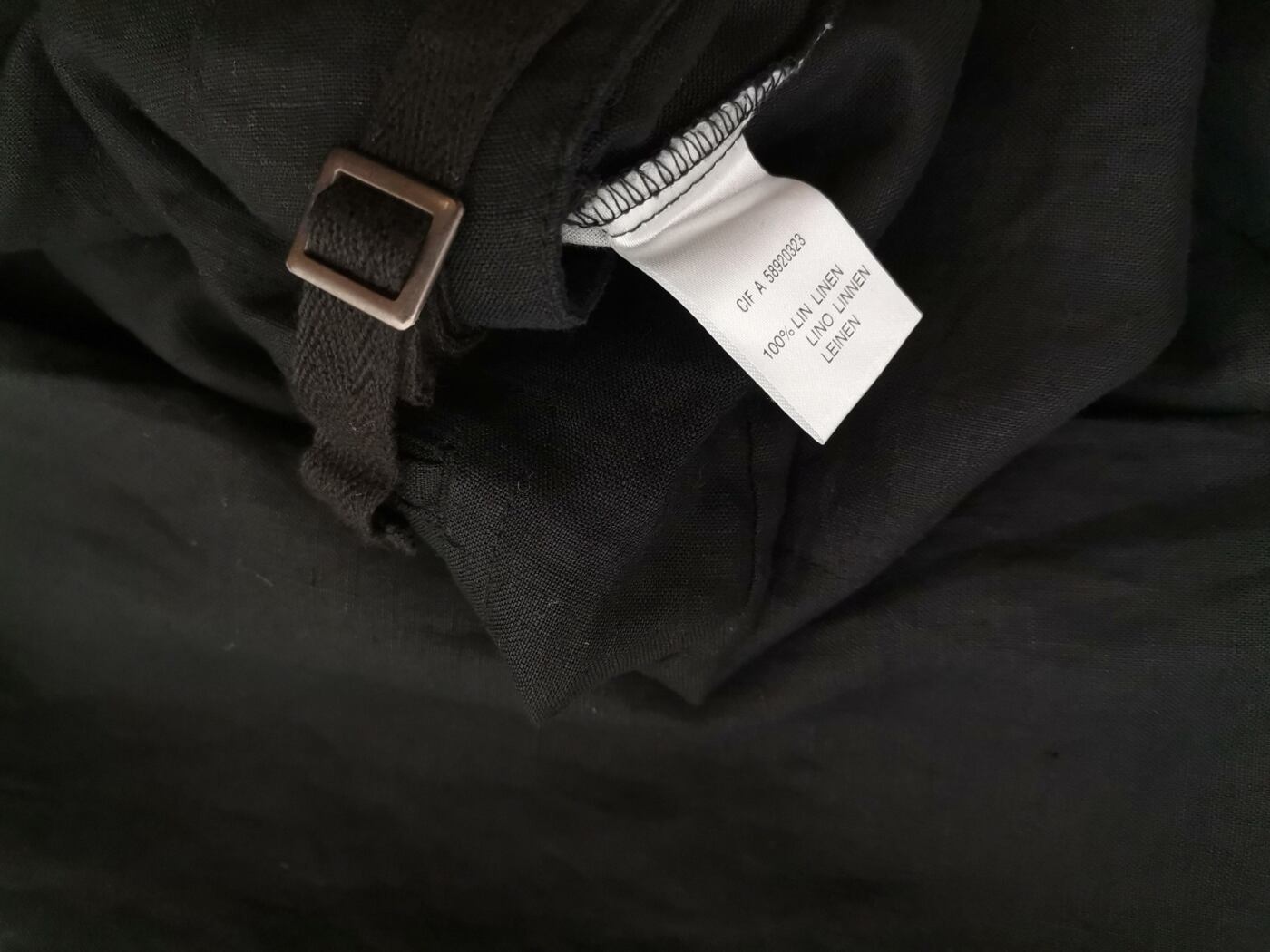 Redoute France Rozmiar 42 Kolor Brązowy Spodnie Eleganckie Materiał Len 100%