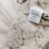 CUSTOMMADE Rozmiar 42 Kolor Beżowy Okrągły dekolt Sukienka Prostokątna Długi rękaw Do Kolan Materiał Bawełna