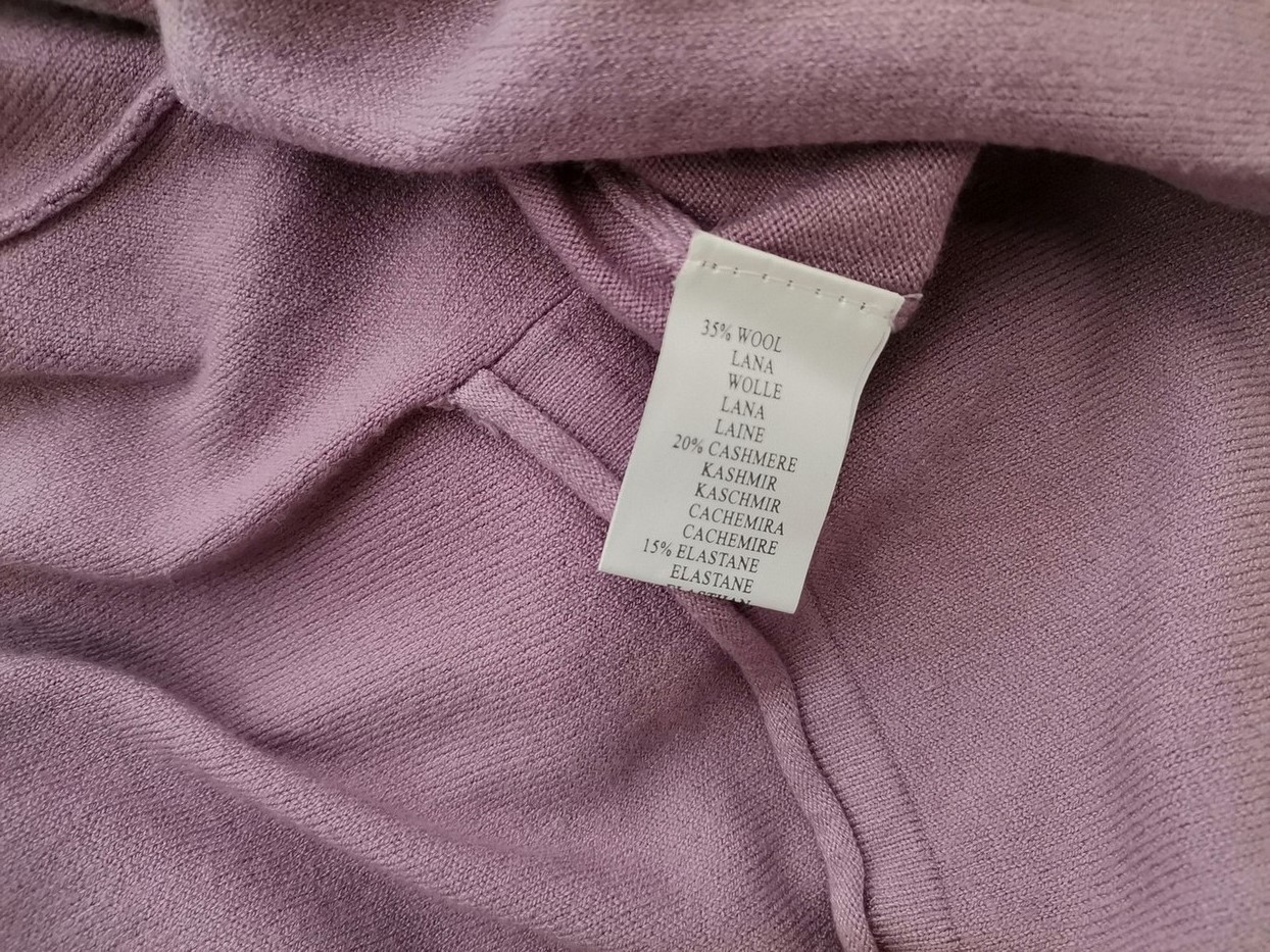 EVERIS Rozmiar 38/40 Kolor Lawendowy W serek Tunika Bluzka Krótki rękaw Materiał Wełna EVERIS Rozmiar 38/40 Kolor Lawendowy W serek Tunika Bluzka Krótki rękaw Materiał Wełna