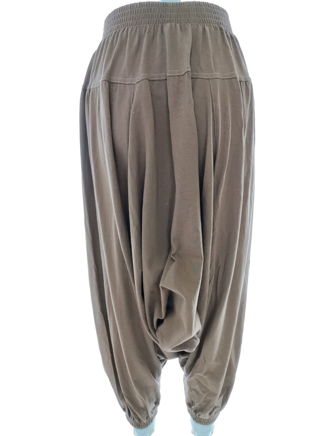 HANGMATTA Rozmiar ONE SIZE (34) Kolor Brązowy Spodnie Casual Materiał Bawełna 100%