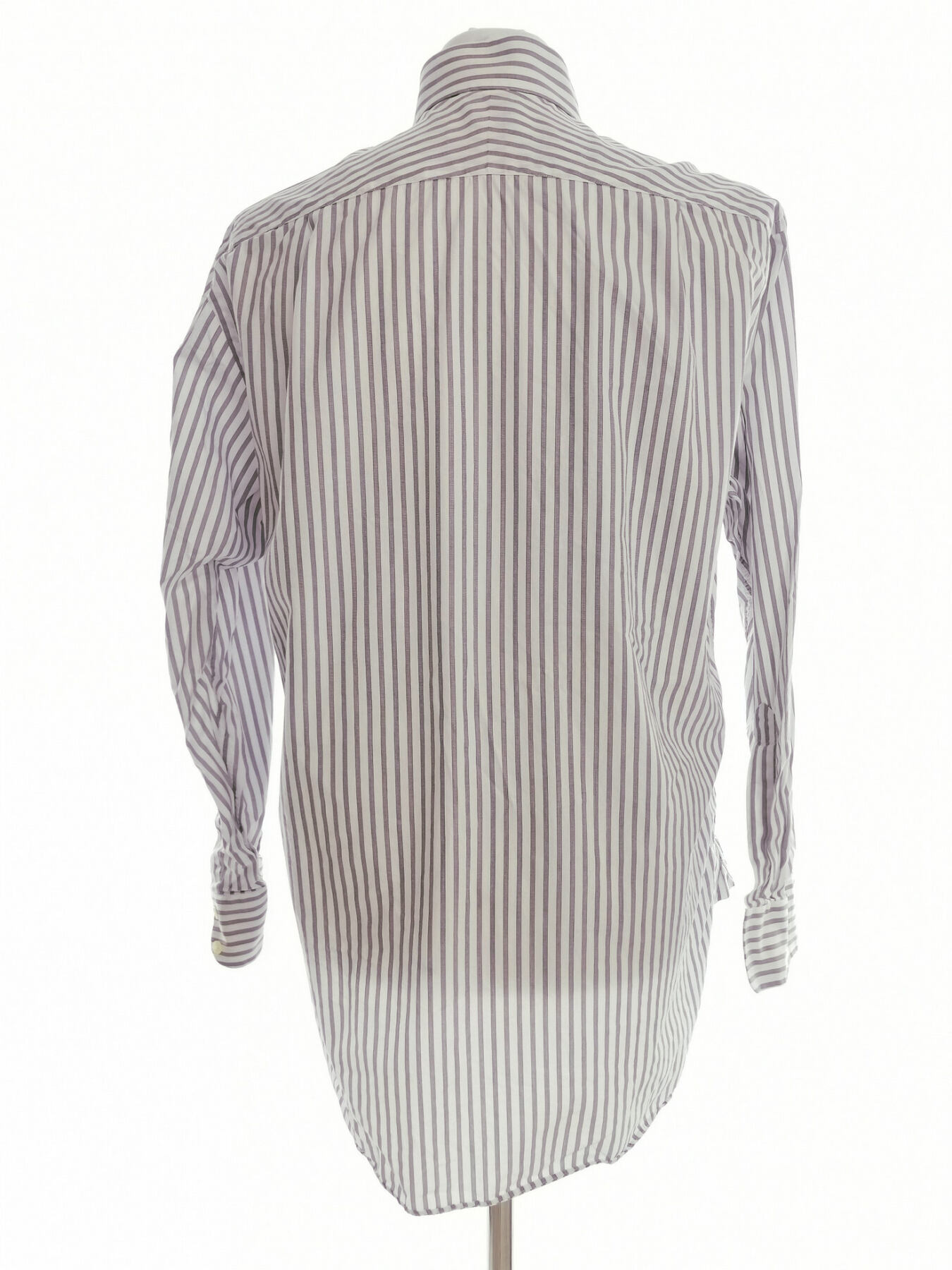 IMG_20210505_125656_0.jpg Charles Tyrwhitt Rozmiar 16,5 (42) Kolor Biały Pasy Kołnierz Męska Koszula Elegancka Długi rękaw Materiał Bawełna 100%