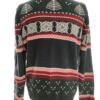 Merry Christmas Rozmiar L Kolor Granatowy Męski Sweter Długi rękaw Materiał Akryl 100%