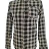 Jack & jones Rozmiar S Kolor Szary Krata Kołnierz Męska Koszula Casual Długi rękaw Materiał Bawełna 100%