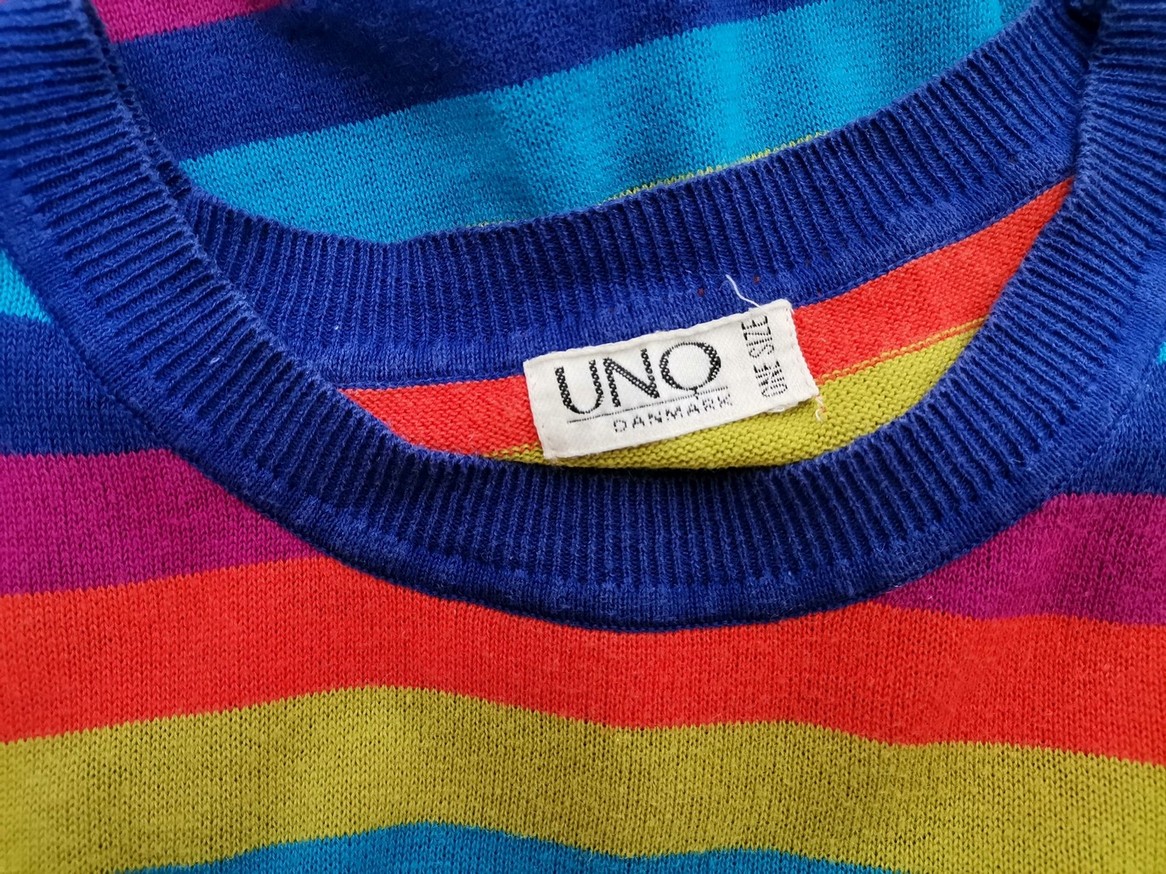 Uno Rozmiar ONE SIZE (46/48) Kolor Kolorowa Pasy Okrągły dekolt Tunika Bluzka Dzianina Długi rękaw Materiał Ramie Uno Rozmiar ONE SIZE (46/48) Kolor Kolorowa Pasy Okrągły dekolt Tunika Bluzka Dzianina Długi rękaw Materiał Ramie