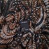 Lindex Rozmiar M Kolor Brązowy Paisley Kwadratowy dekolt Bluzka Długi rękaw