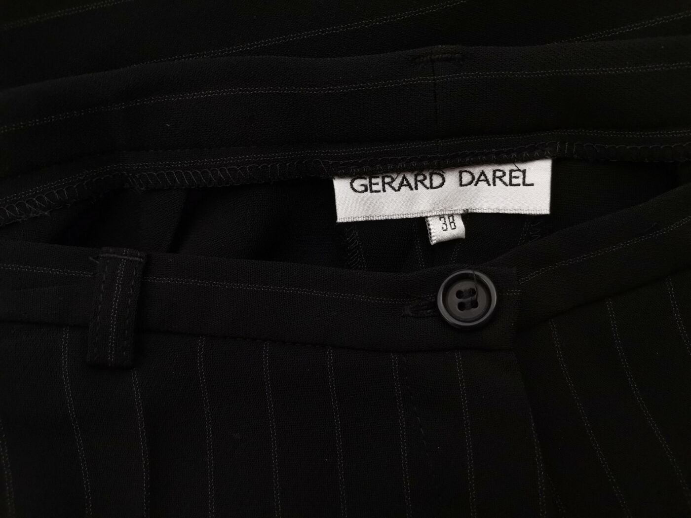 IMG_20210507_120308.jpg Gerard Darel Rozmiar 38 Kolor Czarny Pasy Spodnie Eleganckie