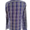 Jack & jones Rozmiar L Kolor Fioletowy Krata Kołnierz Męska Koszula Casual Długi rękaw Materiał Bawełna 100%
