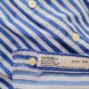 Charles Tyrwhitt Rozmiar 16.5 (42) Kolor Niebieski Pasy Kołnierz Męska Koszula Elegancka Długi rękaw Materiał Bawełna 100%