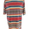 Terry Parker Rozmiar M Kolor Kolorowa Pasy Męski T-Shirt Krótki rękaw Materiał Bawełna 100%