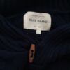 River island Rozmiar L Kolor Granatowy Męski Sweter Długi rękaw Materiał Akryl 100%