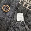 River island Rozmiar M Kolor Szary Męski Sweter Rozpinany Długi rękaw Materiał Akryl 100%