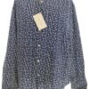 Pier One Rozmiar XXL Kolor Niebieski Kołnierz Męska Koszula Casual Długi rękaw Materiał Bawełna 100%