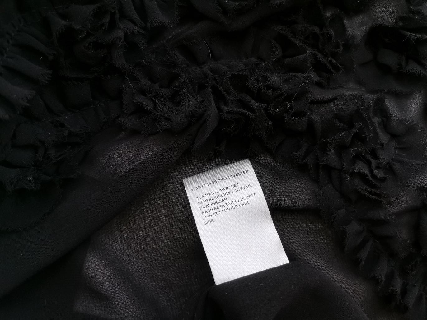 Almia Rozmiar 42 Kolor Czarny W serek Sukienka Mini Rękaw 3/4 Krótka Almia Rozmiar 42 Kolor Czarny W serek Sukienka Mini Rękaw 3/4 Krótka