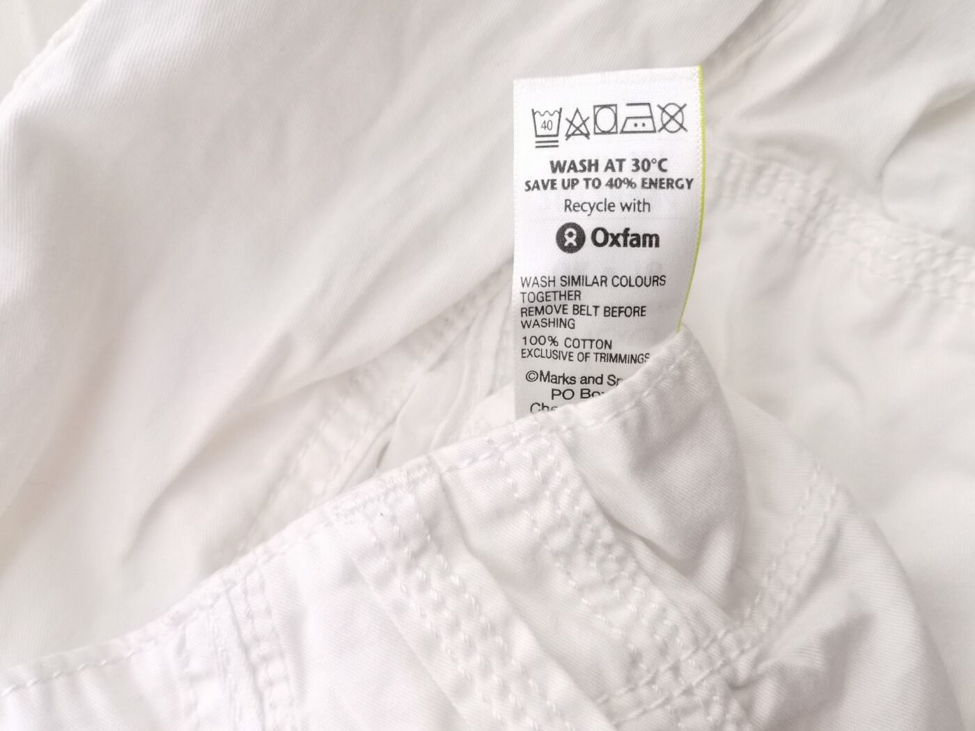 Rozmiar M Kolor Biały Spodnie Casual Materiał Bawełna 100%