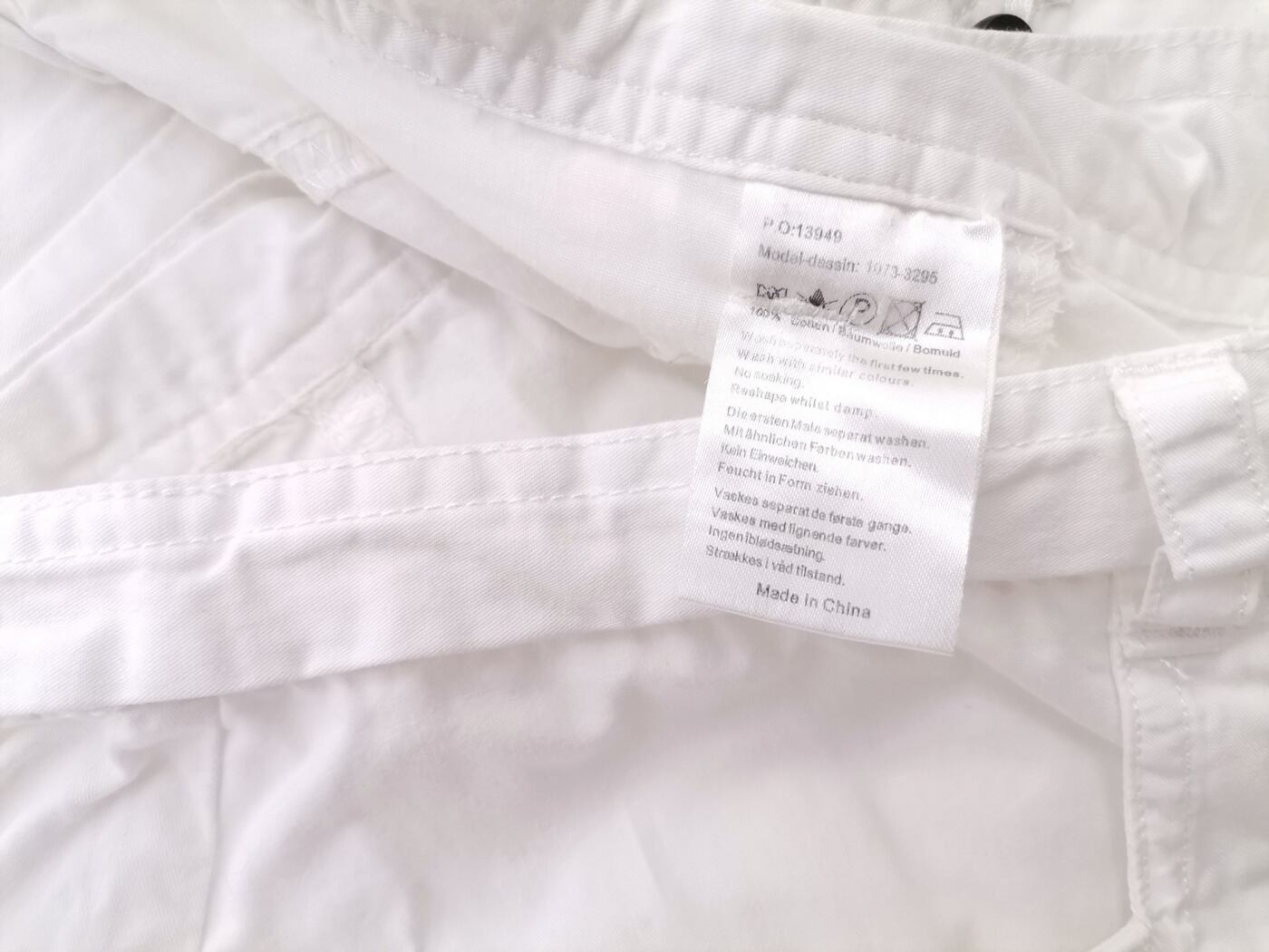 Jensen Rozmiar 42 Kolor Biały Spodnie Casual Materiał Bawełna 100%