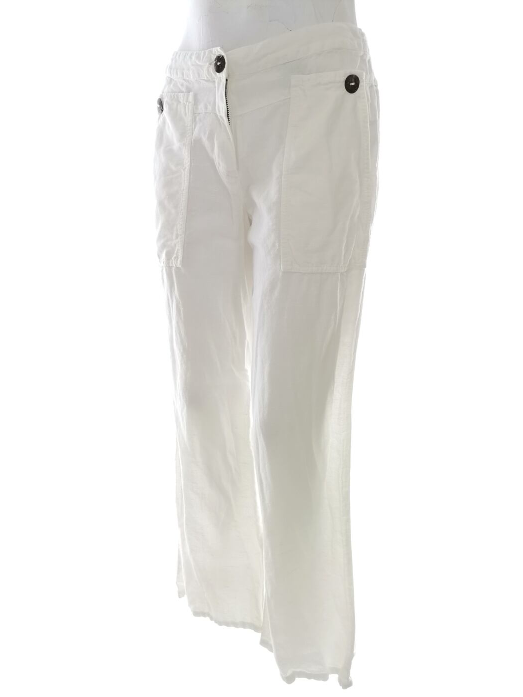 IMG_20210513_135257.jpg One two Rozmiar 36 Spodnie Casual Materiał Len 100%