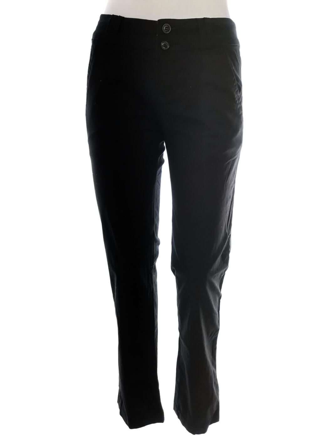 ABERCROMBIE Rozmiar 29 (38) Kolor Czarny Spodnie Eleganckie Materiał Bawełna 100%