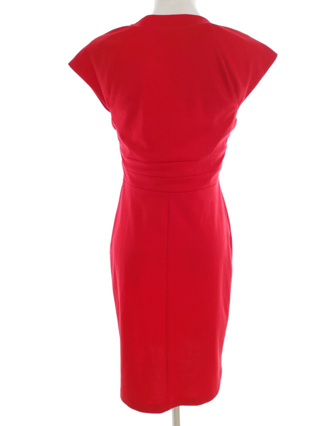 Wallis Rozmiar 8 (36) Kolor Czerwony W serek Sukienka Bodycon Krótki rękaw Do Kolan Wallis Rozmiar 8 (36) Kolor Czerwony W serek Sukienka Bodycon Krótki rękaw Do Kolan