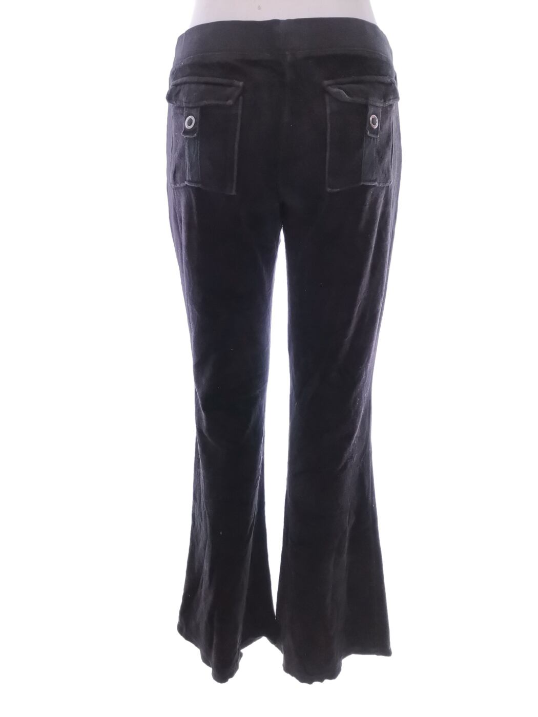 IMG_20210514_145144.jpg Juicy couture Rozmiar S Kolor Czarny Spodnie Casual Materiał Bawełna